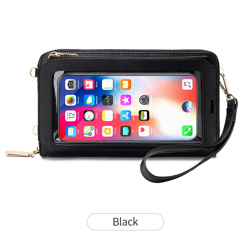 Women's Wallet Touch Screen Cellphone Crossbody Bag RFID Blocking Purse Handbag