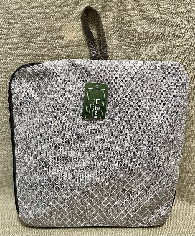 LL Bean Adventure Duffle Organizer Packing Cube 9” x 18” x 9” Light Gray Heather