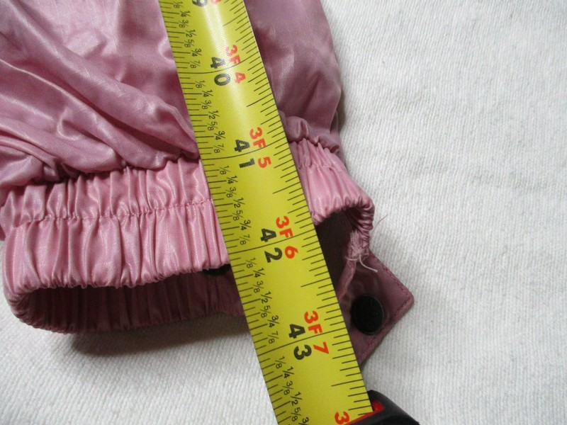 RARE Vintage 1970s Adidas Womens M 100% Nylon Pastelle Pink Track Pants gallery