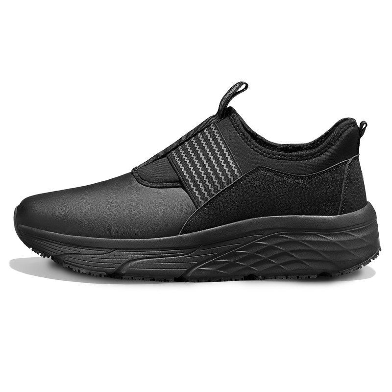 NINGO Men's Slip-Resistant Work Shoes Lightweight Water & Oil Resistant Sneakers gallery