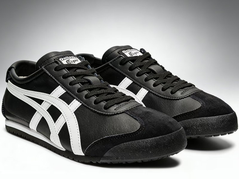Onitsuka Tiger MEXICO 66 Men’s BLACK and WHITE Shoes-1183C102 001