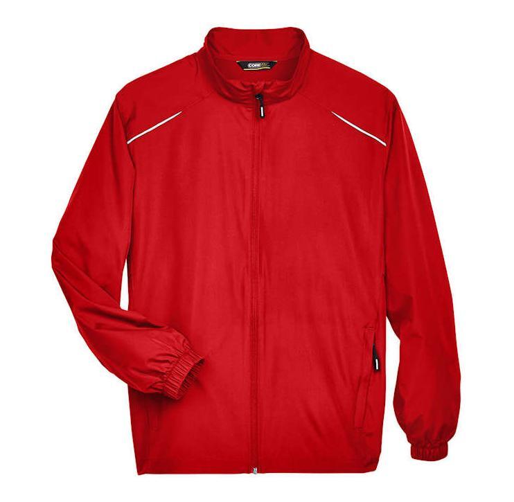 Core 365 Men’s Motivate Lightweight Unlined Jacket (88183CR3XL) 3XL, Classic Red