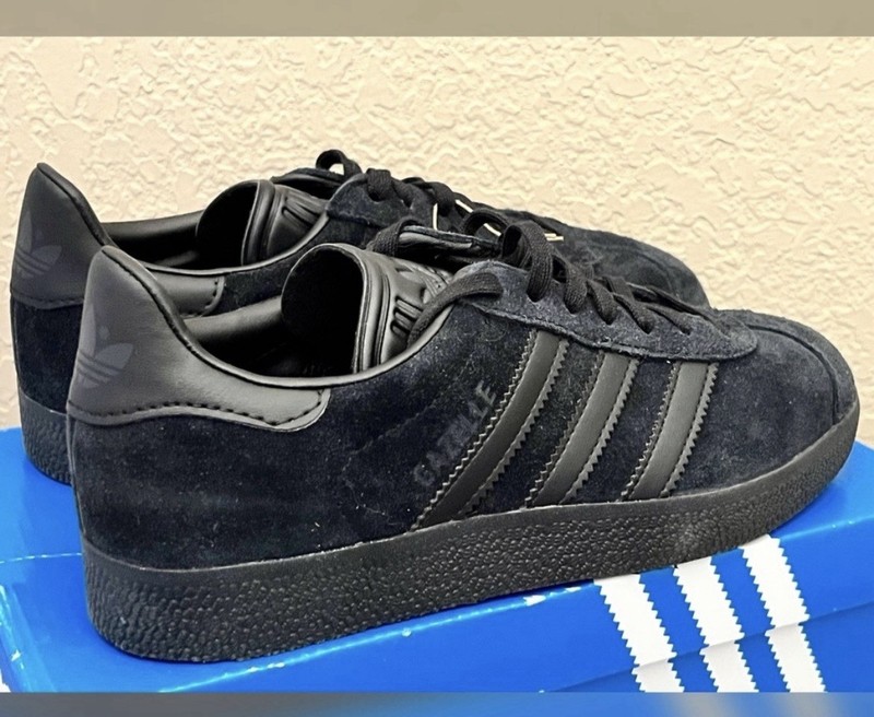 Adidas Gazelle Men's Shoes Core Black Color Size-4 gallery