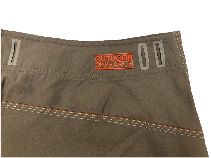 OUTDOOR RESEARCH BACKCOUNTRY BOARD SHORTS DARK BROWN 50+ UPF MENS SIZE 38 NEW! gallery