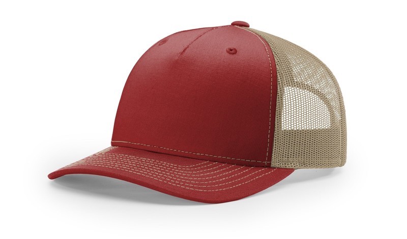 Richardson 5 Panel Trucker Cap 112FP Classic Style with Adjustable Duck Camo gallery