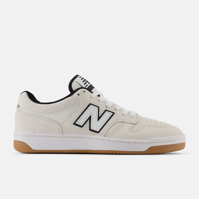 New Balance Numeric 480 White Black Mens Size 10.5 Womens 12 Skate Shoes