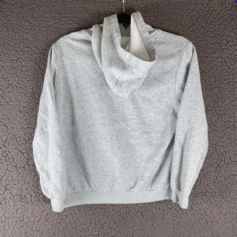 Nike Sportswear Club Fleece Youth Pullover Hoodie Gray Size Large gallery