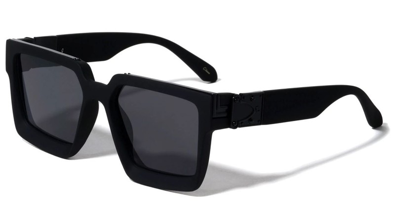MEN SUNGLASSES HIP HOP SQUARE DESIGNER SHADES RETRO THICK FRAME CLASSIC FASHION