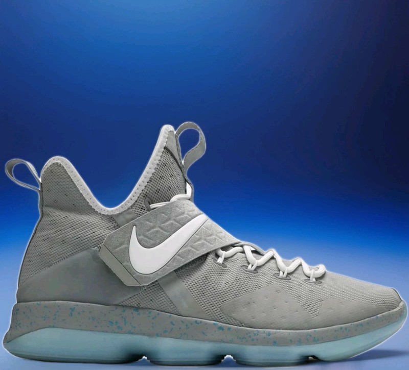 Nike Lebron 14 XIV Mag Marty McFly Back To The Future Shoe 859468 Mn 6.5 Women 8