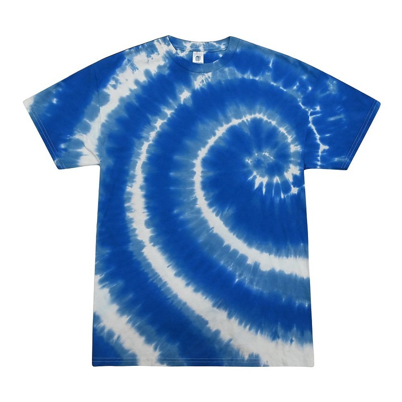 Multi-Color Tie Dye T-Shirts Adult SM - XXXXXL 100% Cotton Colortone gallery