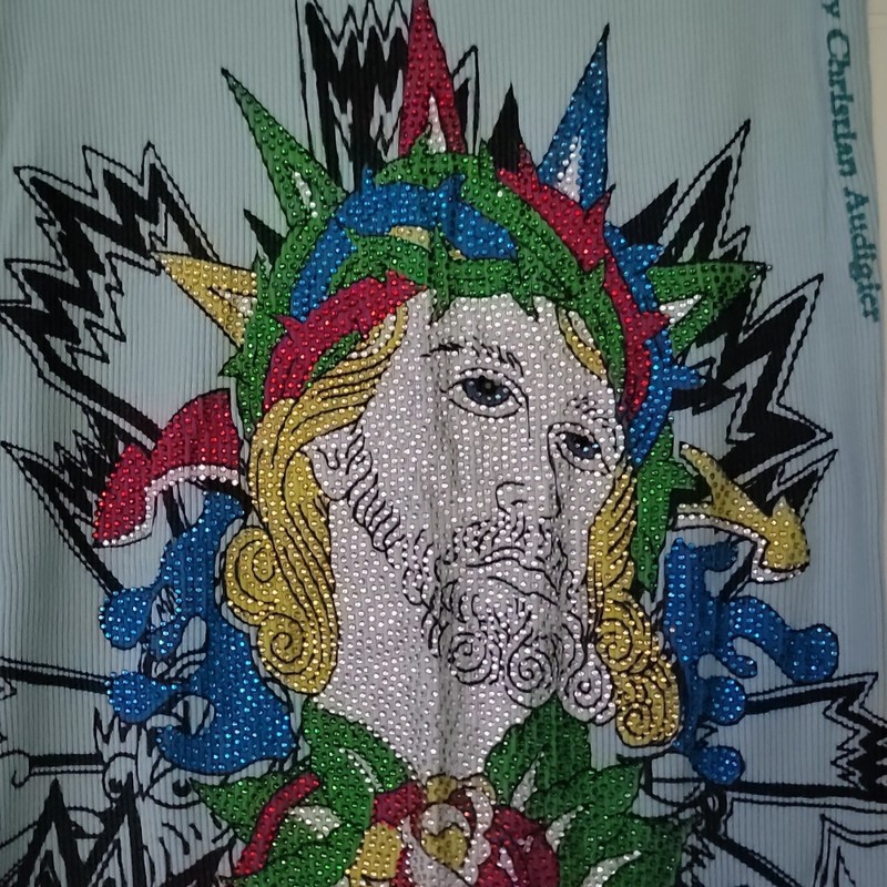 Vintage Y2K Ed Hardy by Christian Audigier Embellished Graphic Tank Dress Y2K gallery