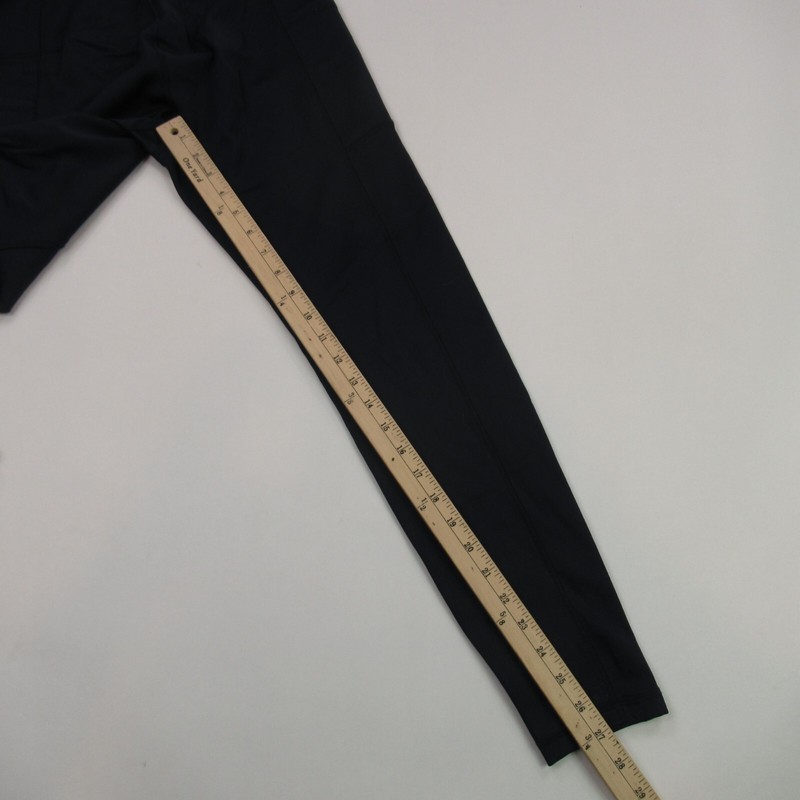 Sypder Leggings Womens Medium Stretch Lightweight Navy Running Yoga gallery