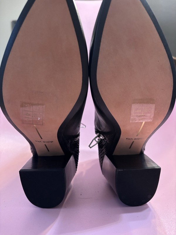 Dolce Vita Onyx Sliced Leather Aden Size 10 NIB gallery