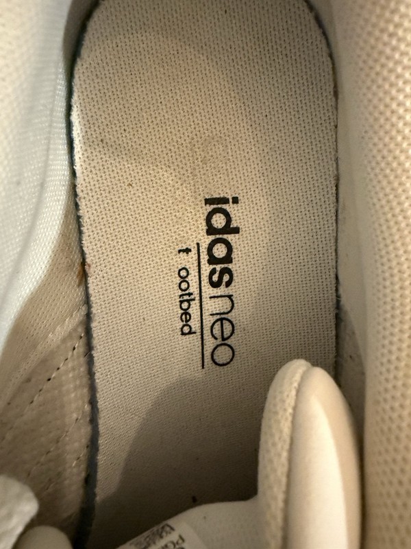 Adidas NEO comfort Footbed Baseline White - Black Womens size 6 (AW4299) gallery