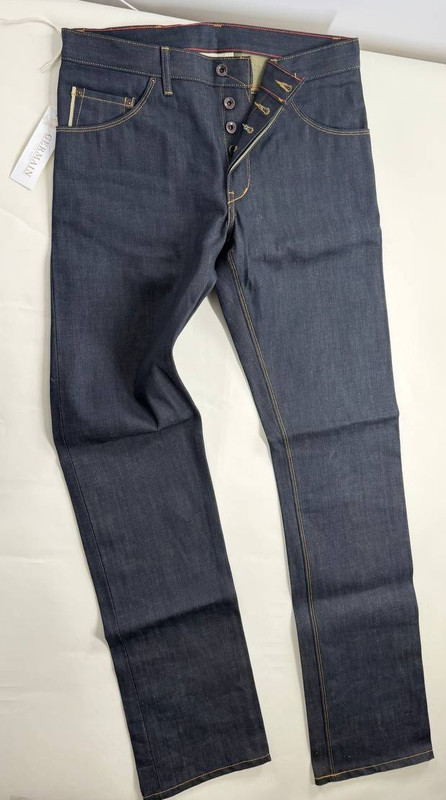 Raleigh Denim Workshop Jones Selvedge Jeans Raw Denim USA Made NWT