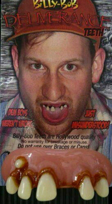 Billy Bob 10031 Deliverance Fake Teeth Novelty Item,60 Months to 180 Months