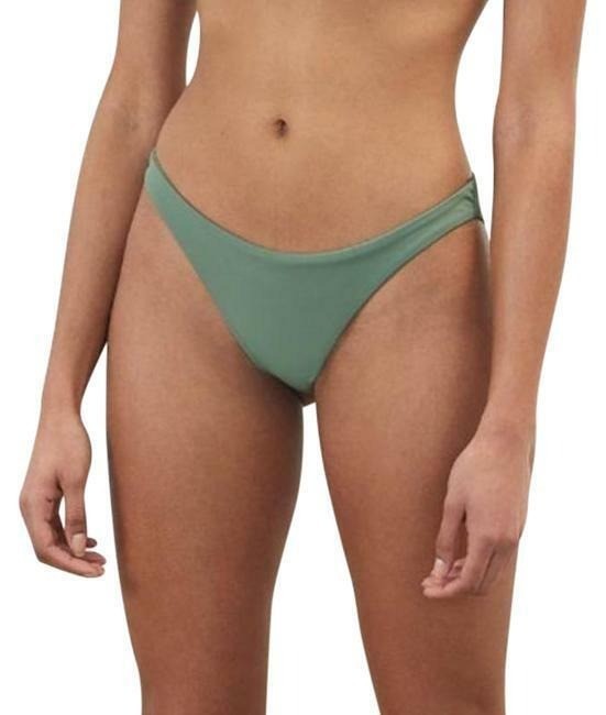 NWT Mara Hoffman Reva Bikini Bottom Army Green Size L