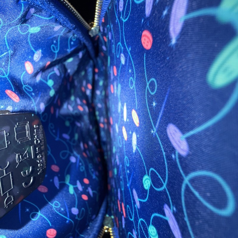 Loungefly Disney Tinker Bell Buttons Light-Up Mini Backpack -w/imperfection gallery