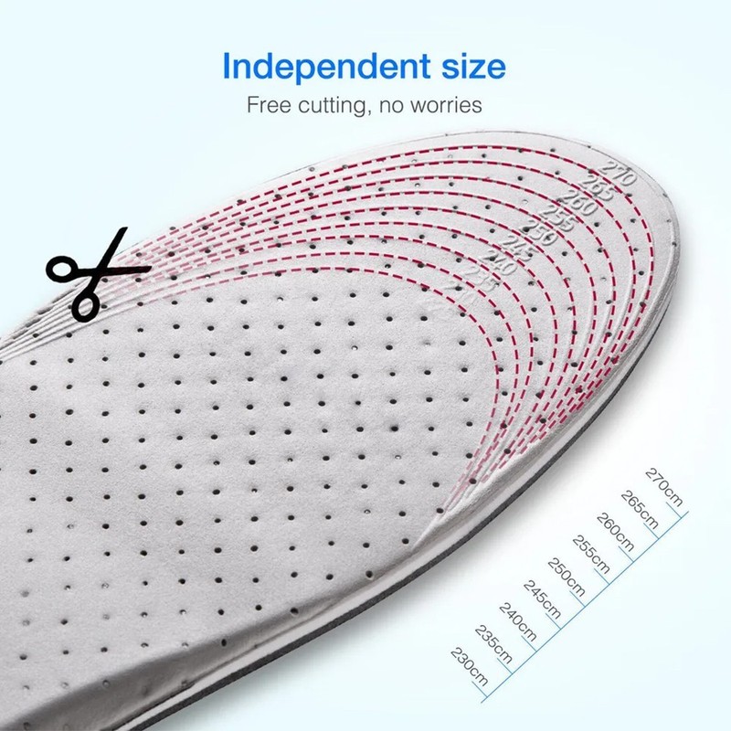 Men Women Invisible Height Increase Insoles Heel Lift Taller Shoe Inserts Pad US gallery
