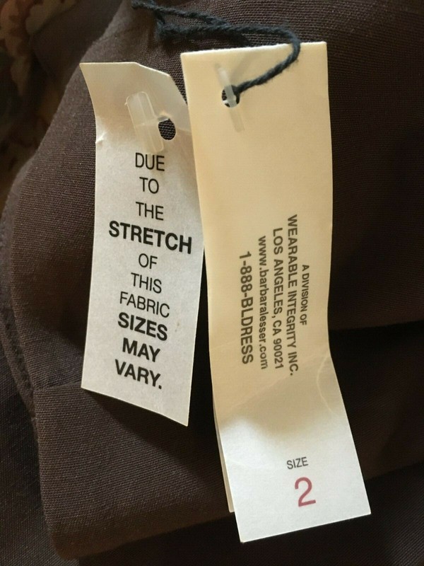 Fibers Barbara Lesser Brown Pants~Back zip~Inseam 32~Waist 27~Hip 41~Size 2 gallery