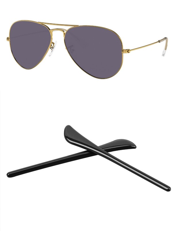 Replacement Rubber Kit Ear Socks Nose Pads for Ray-Ban Aviator RB3025 Sunglasses gallery