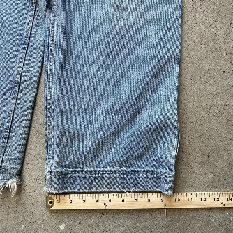 90s Jnco skunks blue jeans Size 28" gallery
