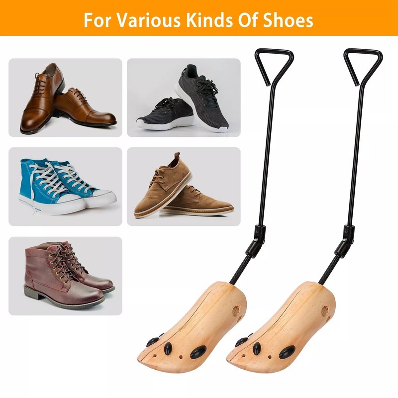1 Pair Boot Stretcher Wooden Shoe Shaper Western Cowboy Boot Expander for Men gallery