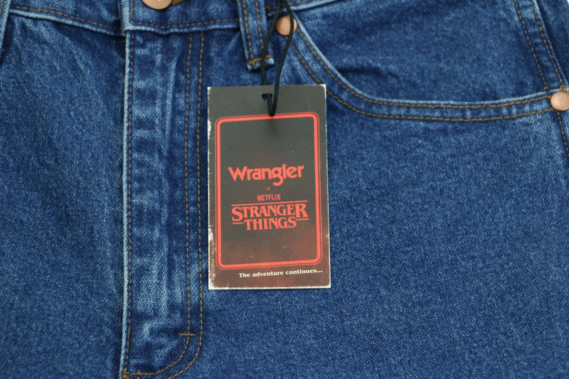 Wrangler x Stranger Things 13MWZ Cowboy Cut Jeans Dark Indigo 14.25 oz. Denim gallery