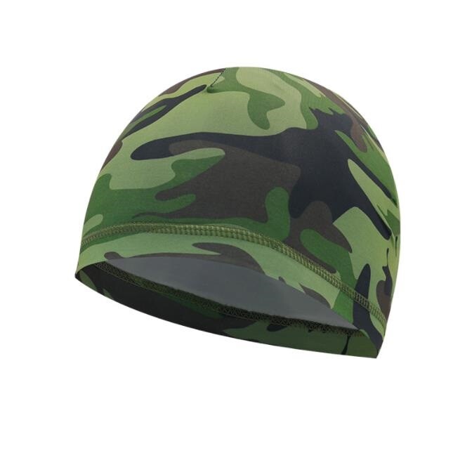Dome Cap Wicking Helmet Liner Elastic FootBall Biker Beanie Hat Head Wrap Spande gallery
