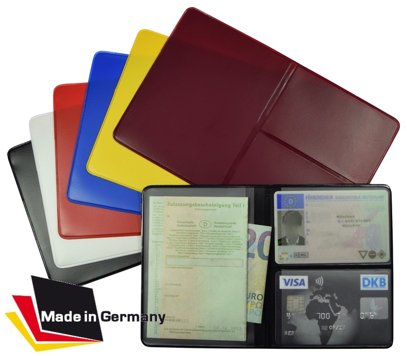 Car licence protective cover new vehicle licence folder case ID bag card sleeve gallery