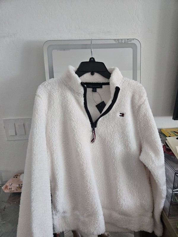 Tommy Hilfiger FLeece Pull Over Womens XL