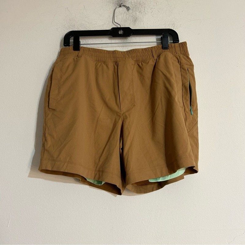 Birddogs The Marty McFridays 3 in 1 Khaki Shorts Graham Tan XL Short 5″ Lined