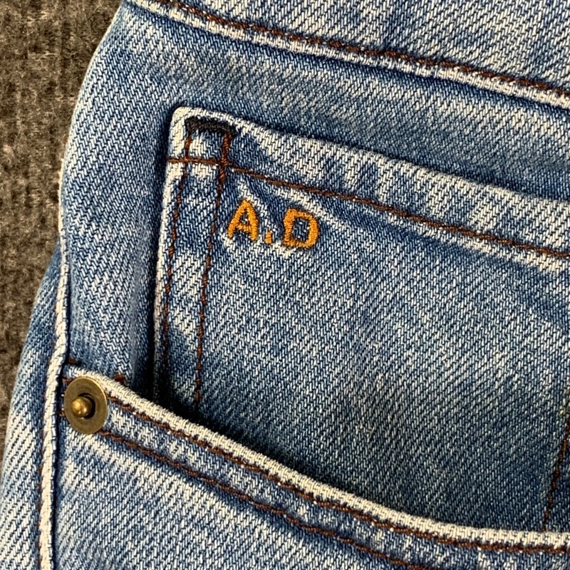 Candiani Jeans Men 33x33 Light Blue Made In Italy Luxury Pant Stretch Denim gallery