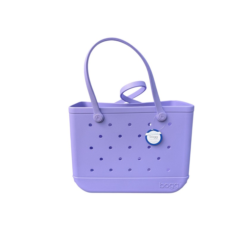 Bogg Bag Original Large Tote Lilac Purple Waterproof Beach Bag with Insert NEW