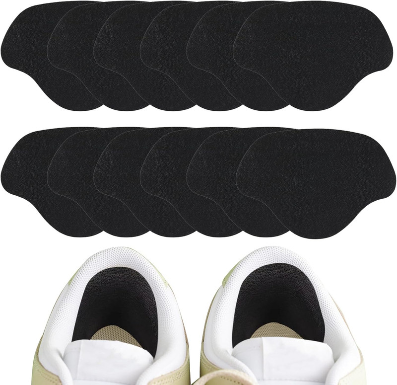 12 Pcs Shoe Heel Repair Patches Self-Adhesive Kit for Sneakers Boots Toe Wear