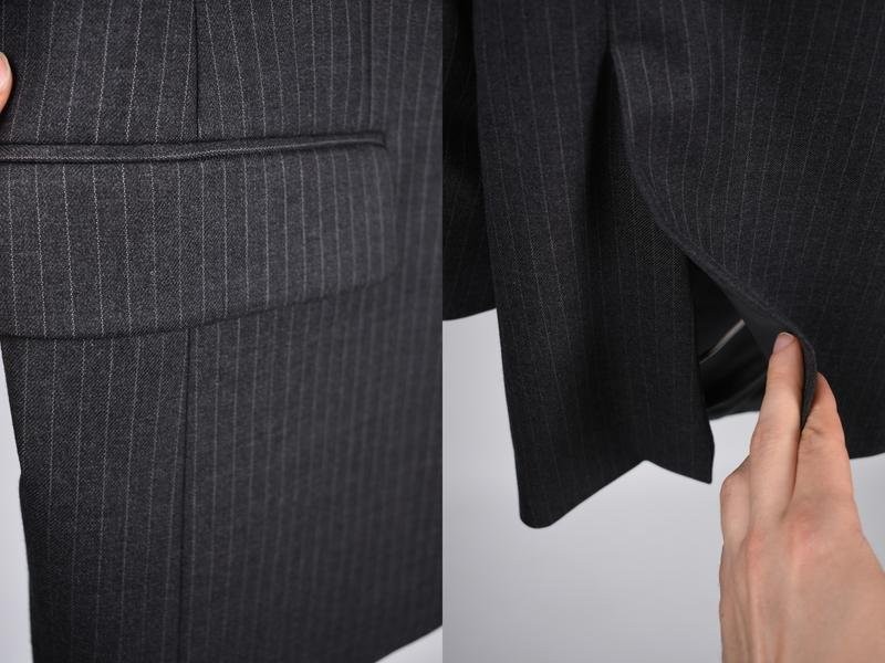 Men Eduard Dressler blazer black wool 40/L/48 gallery