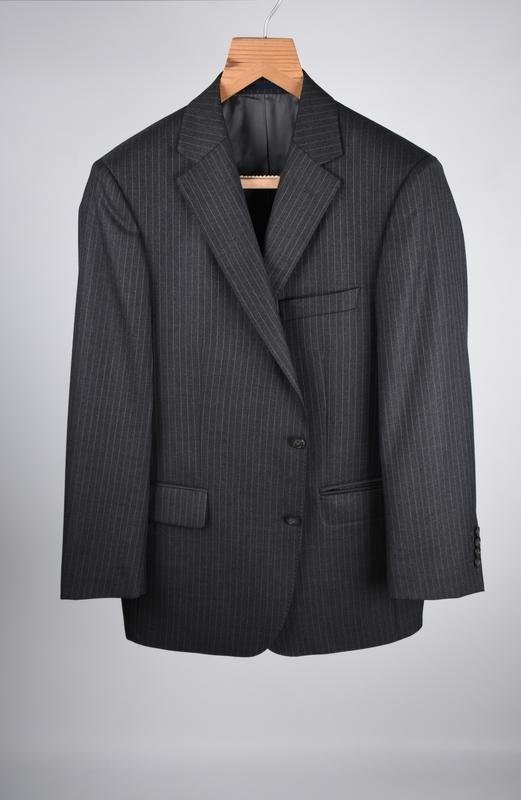 Men Eduard Dressler blazer black wool 40/L/48