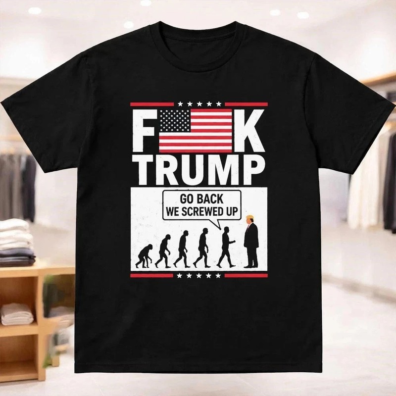Stephen Colbert Inspired We Screwed Up Shirt, Funny Political Humor Tee