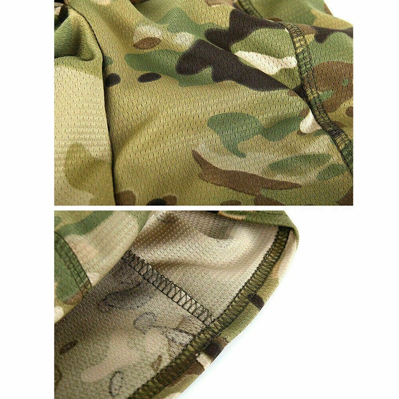 UV Protection Camo Balaclava Tactical Face Mask Ski Sun Hood Mask Hat Men Women gallery