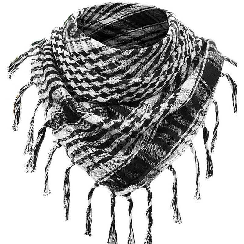 Shemagh Tactical Desert Military Head Scarf Face Mask Arab Wrap Keffiyeh Scarves gallery