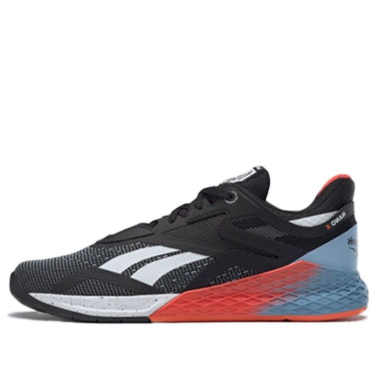 Reebok Nano X Training Shoes Mens 9.5 Black Red Blue EF7298 gallery