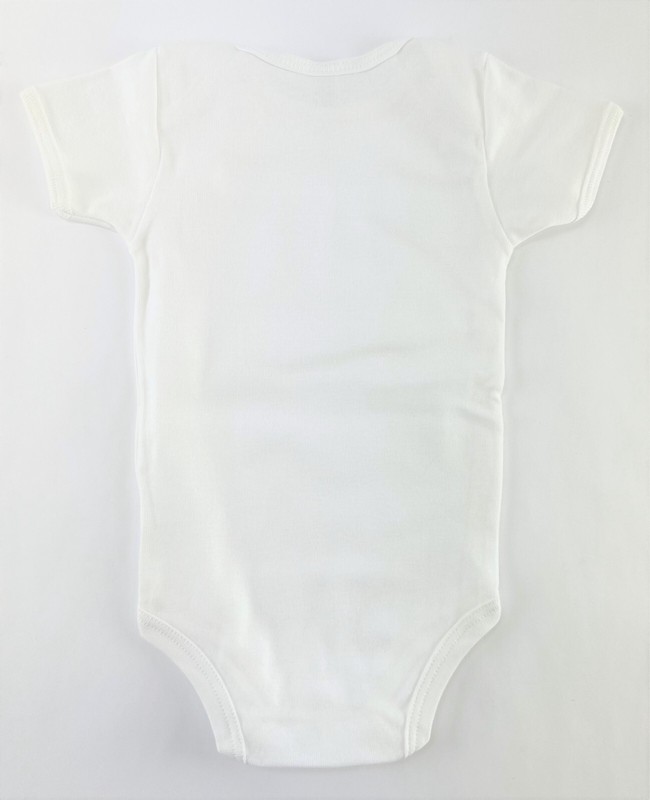 White Baby One Piece by American Apparel 100% Organic Cotton 6-12M Multipacks gallery