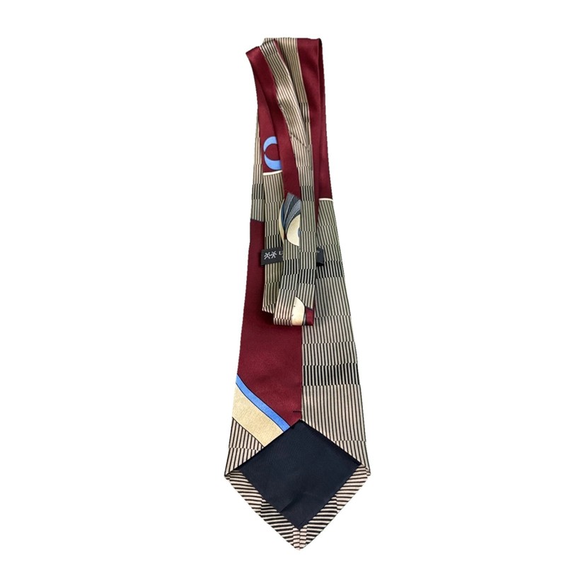 Uomo Venetto Men's Tie Italy Mode Abstract Design ￼ gallery
