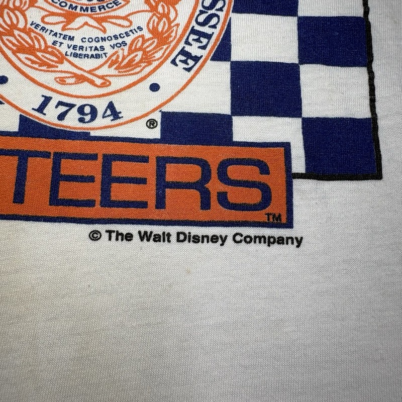Vintage 90s Tennessee Volunteers Mickey Mouse T-Shirt Single Stitch Boxy Medium gallery
