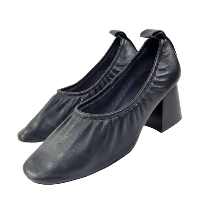 Celine Soft Ballerina Pumps Lambskin Black Women’s Size EU36/US6
