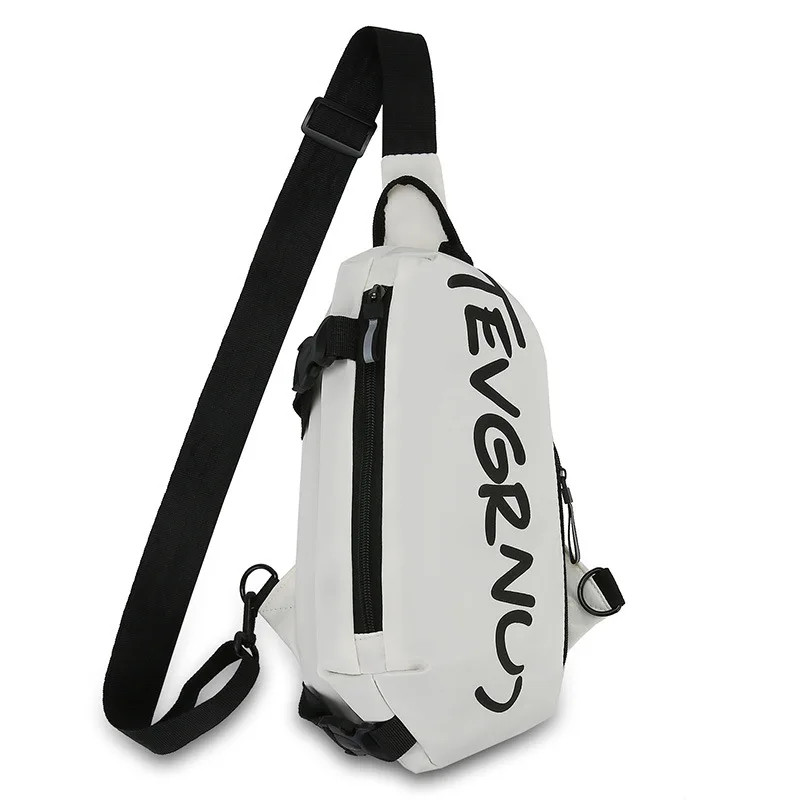 Waterproof Nylon Chest Bag for Men and Women Small Messenger Bag for Unisex Shou