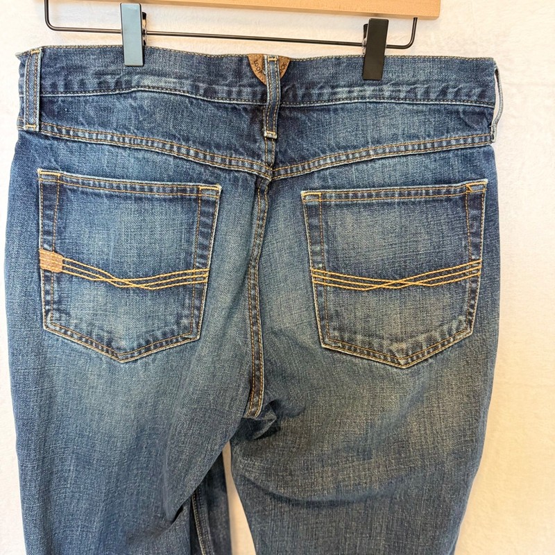 Ariat M7 Rocker Boot Men’s 33×36 Western Stretch Boot Cut Blue Jeans