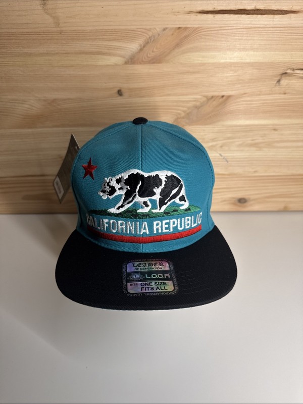 Leader of Generation Snapback Cap – California Republic (Brand New DS)