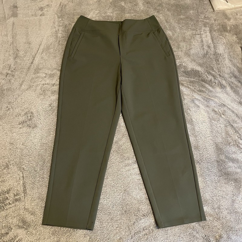 Athleta 12 (LARGE) Endless High-Rise Pant, Aspen Olive Green Versatile Pants gallery