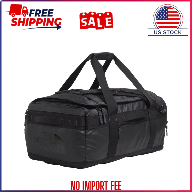 THE NORTH FACE Base Camp Voyager Duffel—62L , Tnf Black/Asphalt